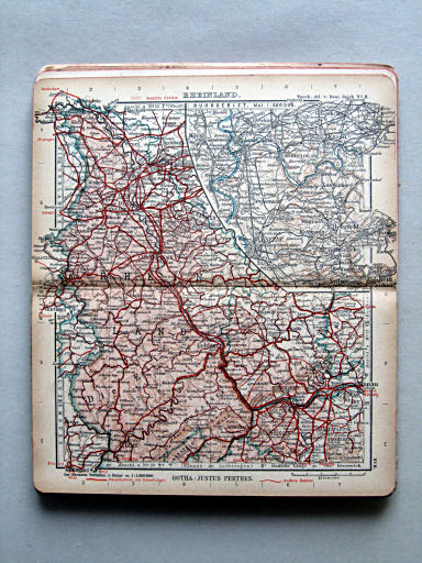 Taschen-Atlas vom Deutschen Reich (1922)
11. Rheinland