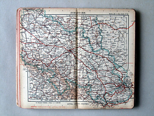 Taschen-Atlas vom Deutschen Reich (1922)
18. Schlesien