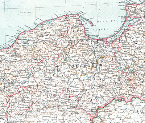 Stielers Hand-Atlas, 9. Aufl. (1907)
9-12. Das Deutsche Reich in 4 Blättern (C. Vogel)