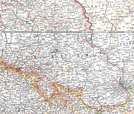 Stielers Hand-Atlas, 9. Aufl. (1907)
9-12. Das Deutsche Reich in 4 Blättern (C. Vogel)