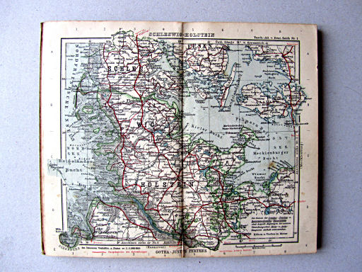 Taschen-Atlas vom Deutschen Reich (1938)
1. Schleswig-Holstein