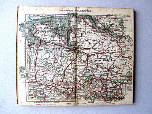 Taschen-Atlas vom Deutschen Reich (1938)
6. Hannover u. Oldenburg