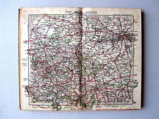 Taschen-Atlas vom Deutschen Reich (1938)
7. Prov. Sachsen
