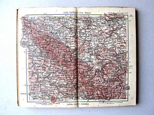 Taschen-Atlas vom Deutschen Reich (1938)
16. Der Thüringer Wald