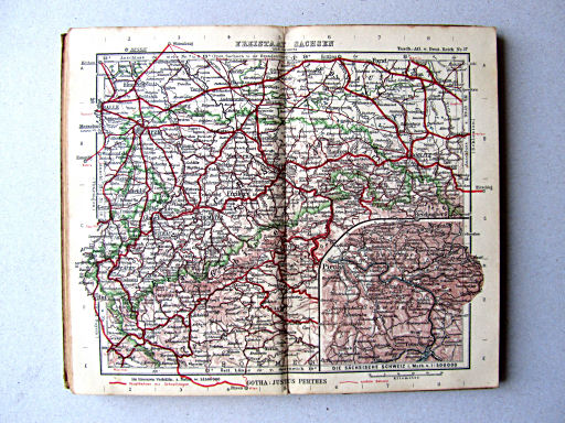 Taschen-Atlas vom Deutschen Reich (1938)
17. Freistaat Sachsen