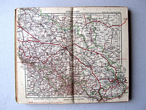 Taschen-Atlas vom Deutschen Reich (1938)
18. Schlesien