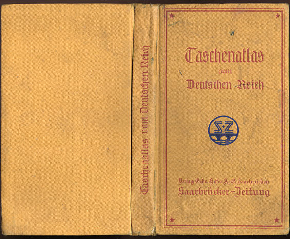 Taschenatlas vom Deutschen Reich
Saarbrücker Zeitung (1927)
Band / Binding