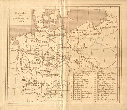 Taschenatlas vom Deutschen Reich
Saarbrücker Zeitung (1927)
Schutblad voorin / Front endpaper