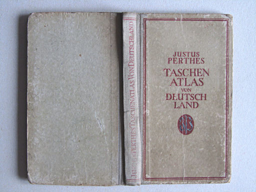 Taschenatlas von Deutschland, 1950
Band / Binding