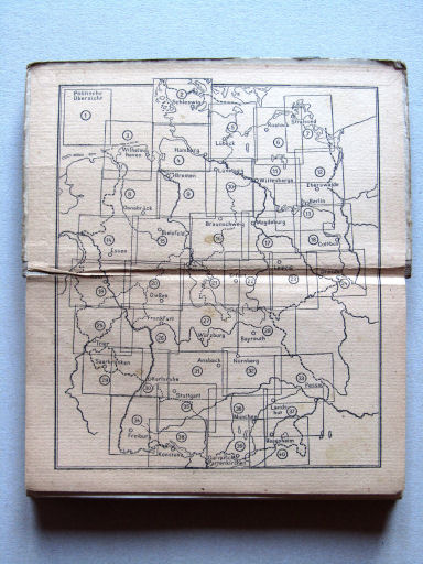 Taschenatlas von Deutschland, 1950
Schutblad voorin / Front endpaper
