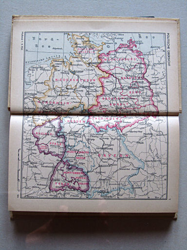 Taschenatlas von Deutschland, 1951
1. Politische Übersicht