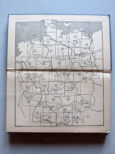 Taschenatlas von Deutschland, 1952
Schutblad voorin / Front endpaper