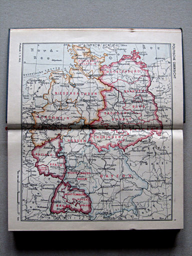 Taschenatlas von Deutschland, 1952
1. Politische Übersicht
