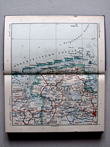 Taschenatlas von Deutschland, 1952
3. Wilhelmshaven