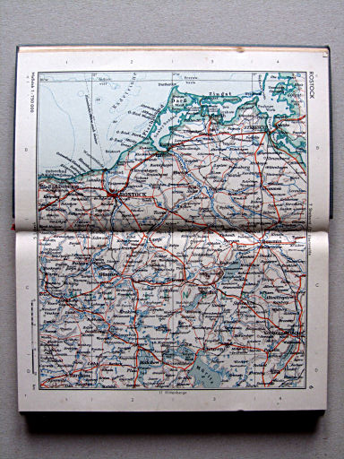 Taschenatlas von Deutschland, 1952
6. Rostock