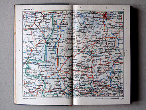 Taschenatlas von Deutschland, 1952
8. Osnabrück