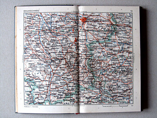 Taschenatlas von Deutschland, 1952
16. Braunschweig