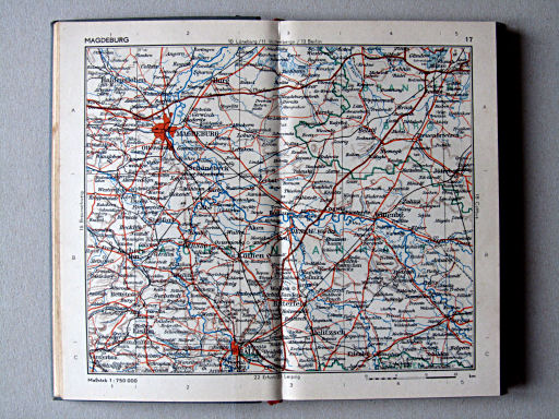 Taschenatlas von Deutschland, 1952
17. Magdeburg