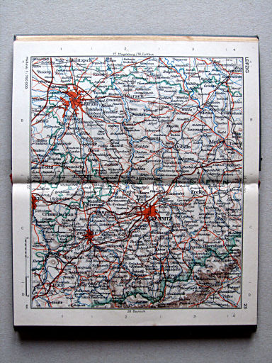Taschenatlas von Deutschland, 1952
23. Leipzig