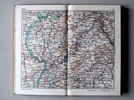 Taschenatlas von Deutschland, 1952
25. Trier