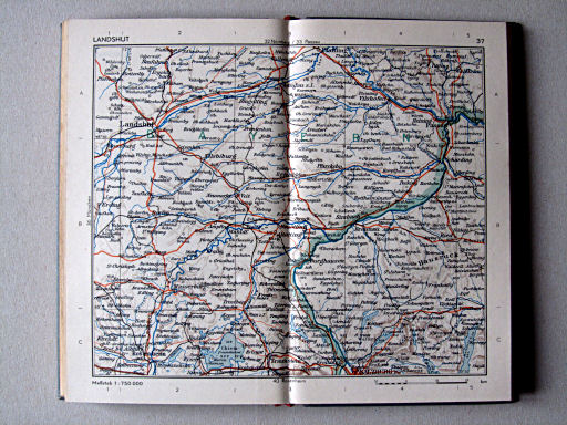 Taschenatlas von Deutschland, 1952
37. Landshut