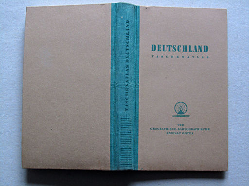 Taschenatlas von Deutschland, 1953
Band / Binding