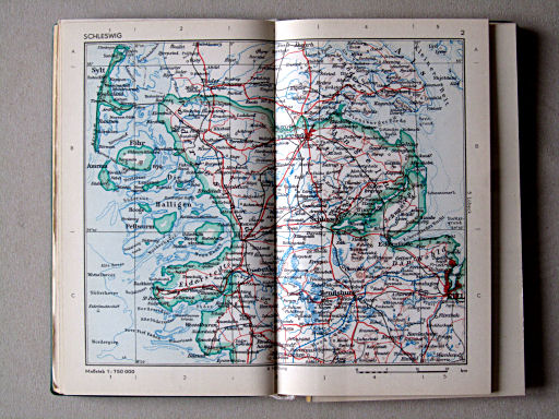 Taschenatlas von Deutschland, 1952
2. Schleswig