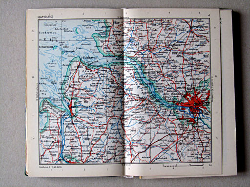 Taschenatlas von Deutschland, 1952
4. Hamburg