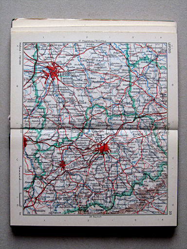 Taschenatlas von Deutschland, 1952
23. Leipzig