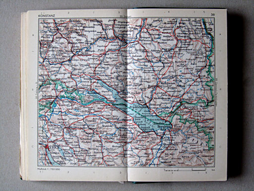 Taschenatlas von Deutschland, 1952
38. Konstanz