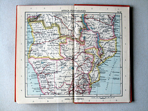 Perthes Atlas portátil de Espanha e Portugal (1938)
27. África Portugueza