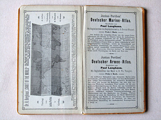 Justus Perthes' Geschichts-Atlas (1898)
Schutblad achterin / Rear endpaper