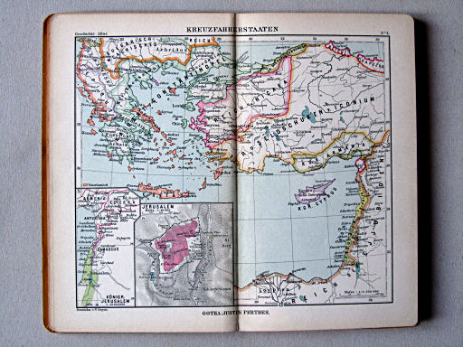 Justus Perthes' Geschichts-Atlas (1898)
4. Kreuzfahrerstaaten