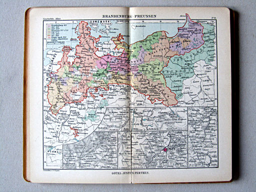 Justus Perthes' Geschichts-Atlas (1898)
11. Brandenburg-Preussen