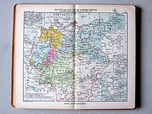 Justus Perthes' Geschichts-Atlas (1898)
16. Deutschland im XIX. Jahrhundert