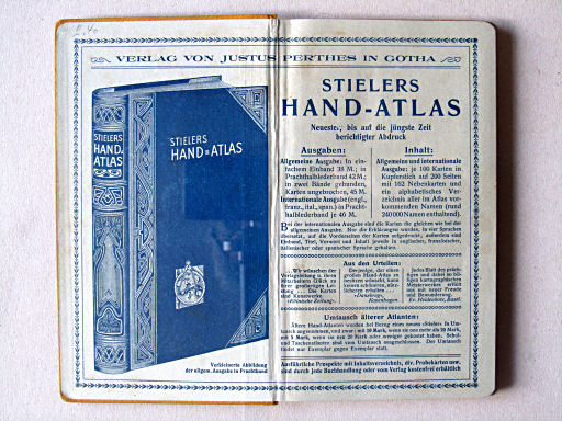 Justus Perthes' Geschichts-Atlas (1904)
Schutblad voorin / Front endpaper