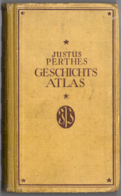 Justus Perthes Geschichtsatlas (1927/43?)
Voorkant band