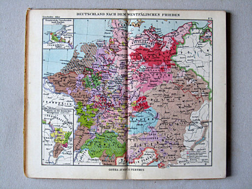 Justus Perthes Geschichtsatlas (1927/43?)
9. Deutschland nach dem Westphälischen Frieden