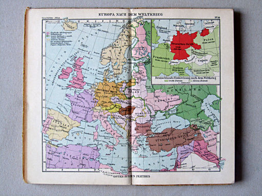 Justus Perthes Geschichtsatlas (1927/43?)
14. Europa nach dem Weltkrieg