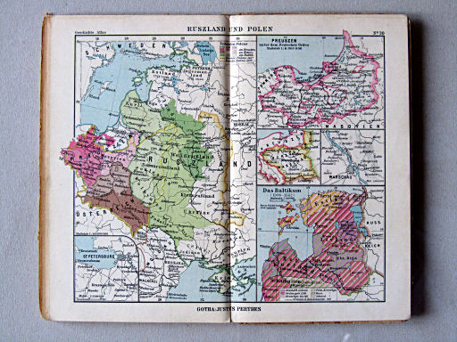 Justus Perthes Geschichtsatlas (1927/43?)
20. Russland und Polen