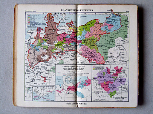 Justus Perthes Geschichtsatlas (1927/43?)
23. Brandenburg-Preuszen