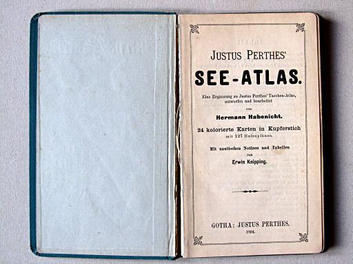 Justus Perthes' See-Atlas (1894)
Titelpagina / Title page