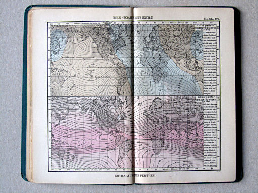 Justus Perthes' See-Atlas (1894)
4. Erd-Magnetismus