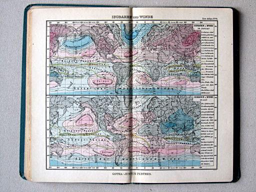 Justus Perthes' See-Atlas (1894)
6. Isobaren und Winde