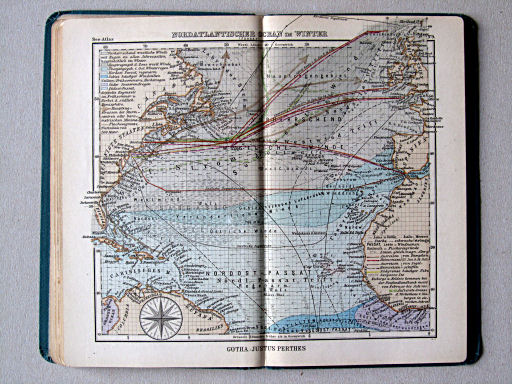 Justus Perthes' See-Atlas (1894)
9. Nordatlantischer Ocean im Winter