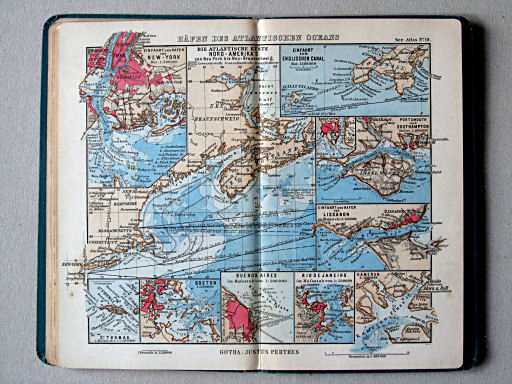 Justus Perthes' See-Atlas (1894)
10. Häfen des Atlantischen Oceans