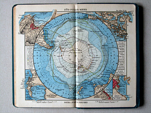 Justus Perthes' See-Atlas (1894)
24. Süd-Polar-Meer