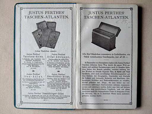 Justus Perthes' See-Atlas (1899)
Schutblad voorin / Front endpaper