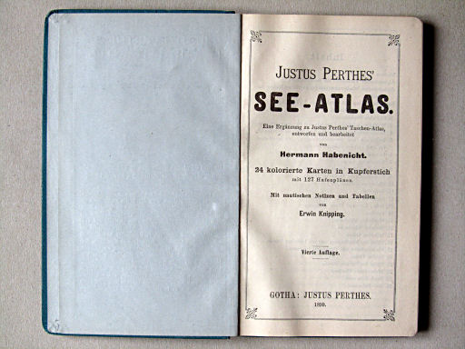 Justus Perthes' See-Atlas (1899)
Titelpagina / Title page