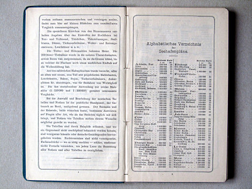 Justus Perthes' See-Atlas (1899)
Voorwoord, havenplattegronden / Preface, harbor plans